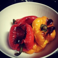 Homemade Roasted Peppers