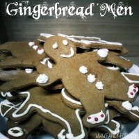 Gingerbread Men Cookies with Royal Icing